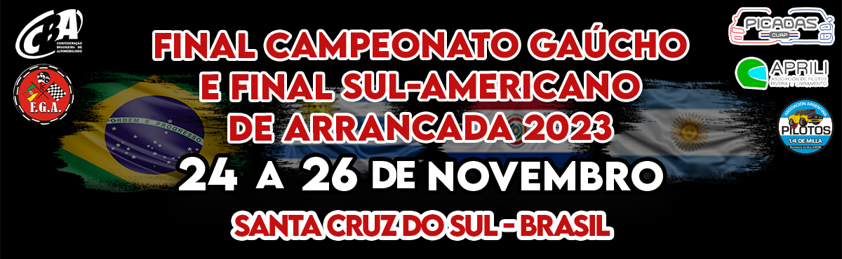 Final Campeonato Gaúcho e Final Sul-Americano de Arrancada 2023